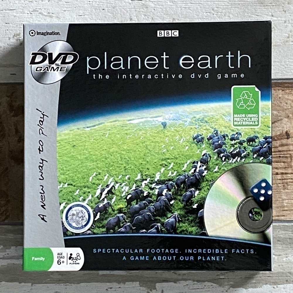 Planet Earth DVD Interactive Board Game​​​​​​​​​​​​​​​​​​​​​​​​​​​​​​​